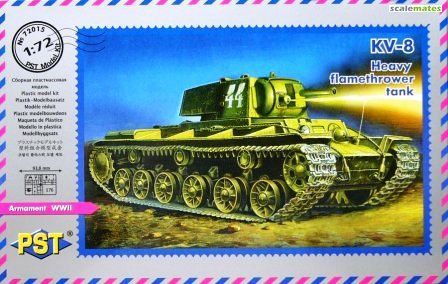 1:72 KV-8 Heavy flamethrower tank
