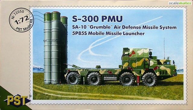 1:72 S-300 PMU (SA-10 Grumble) Air Defense Missile System - 5P85S Mobile Missile Launcher