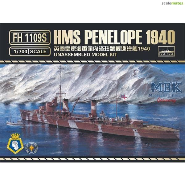 1:700 HMS Penelope 1940 (Deluxe Edition)