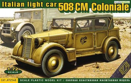 1:72 Italian light car 508 CM Coloniale
