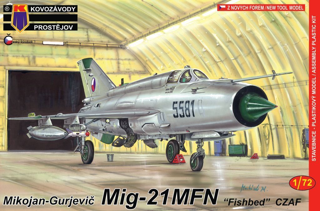 1:72 MiG-21-MFN „Fishbed CzAF“