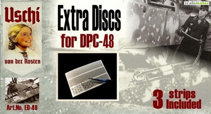 1:48 Extra Discs for DPC-48 3 Strips of Adhesive Disc Masks Included
