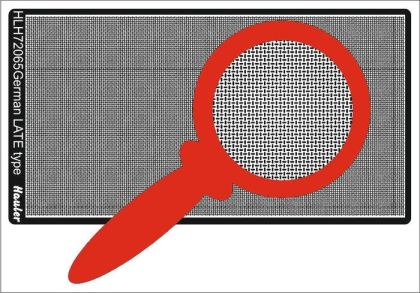 1:72 Engraved plate-GERMAN LATE type