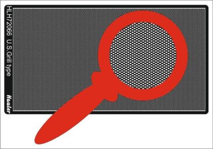 1:72 Engraved plate-U.S. GRILL type