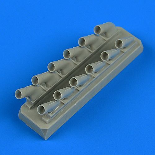 1:32 Spitfire Mk. IX exhaust -oval type