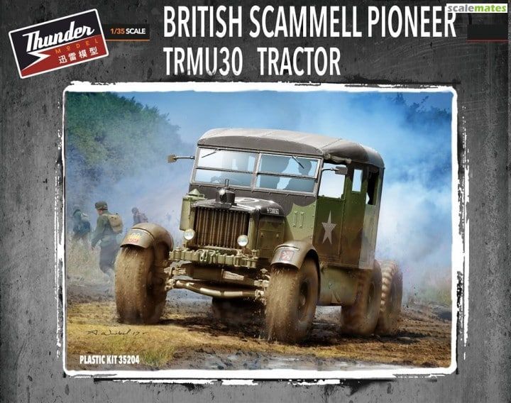 1:35 British Scammell Pioneer TRMU30 Tractor