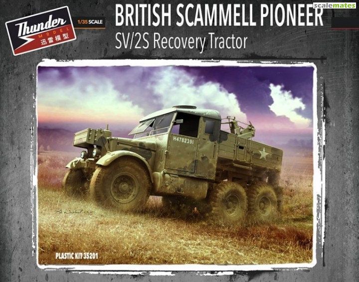 1:35 British Scammell Pioneer SV/2S Recovery Tractor
