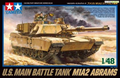 1:48 U.S. Main Battle Tank M1A2 Abrams