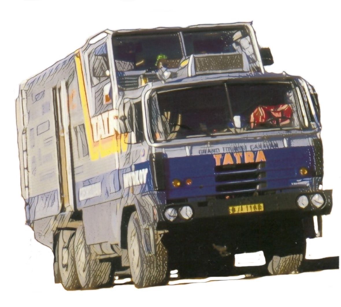 1:72 Tatra 815 GTC „Tatra kolem světa“