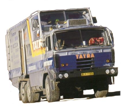 1:72 Tatra 815 GTC „Tatra kolem světa“