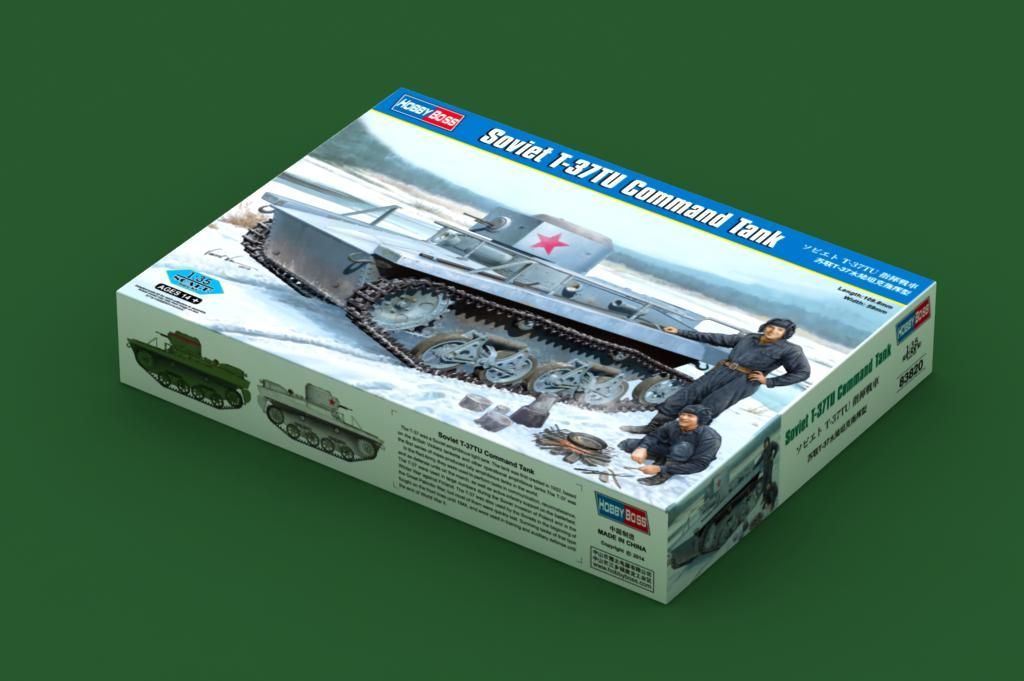 1:35 T-37 TU Soviet Command Tank