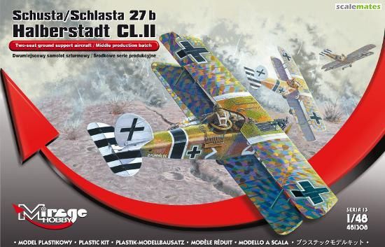 1:48 Schusta/Schlasta 27b Halberstadt CL.II