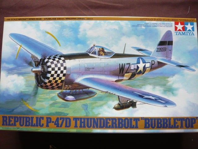 1:48 REPUBLIC P-47D BUBBLETOP