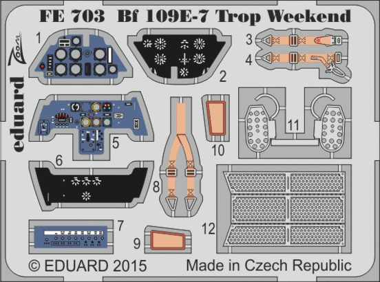 1:48 Bf 109E-7 Trop Weekend