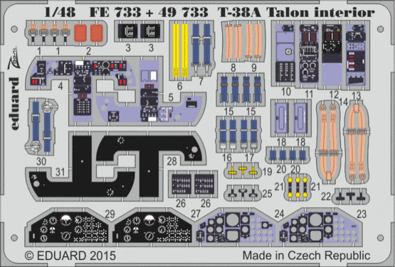 1:48 T-38A Talon interior