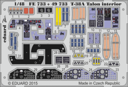 1:48 T-38A Talon interior