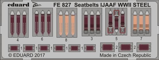 1:48 Seatbelts IJAAF WWII STEEL
