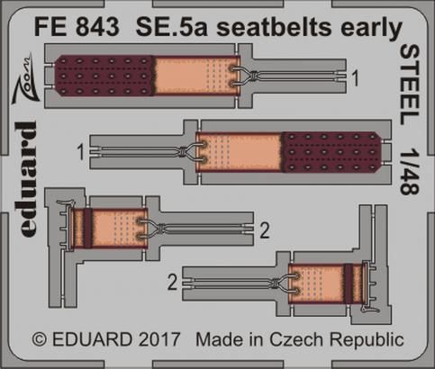 1:48 SE.5a seatbelts early STEEL