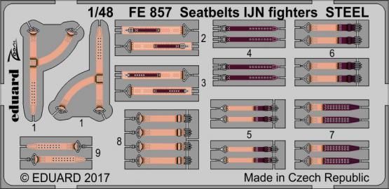 1:48 Seatbelts IJN fighters STEEL