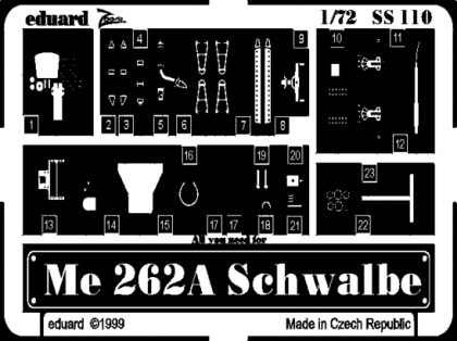 1:72 Me 262A Schwalbe