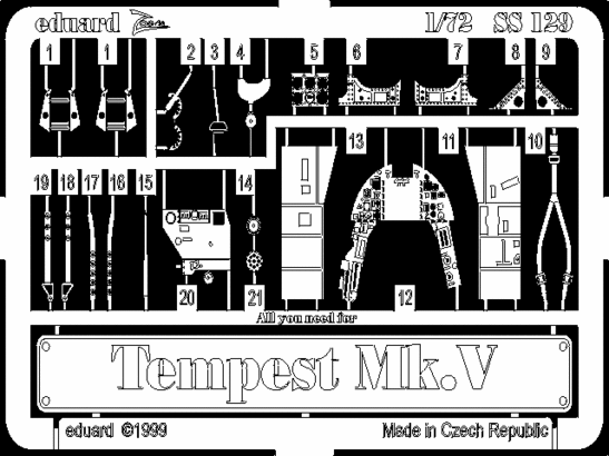 1:72 Tempest Mk.V