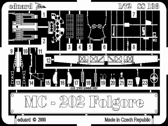 1:72 MC 202 Folgore