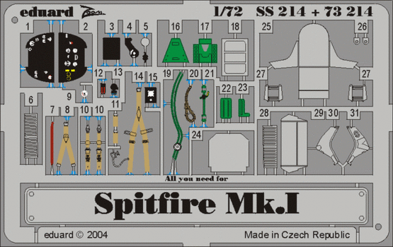 1:72 Spitfire Mk.I