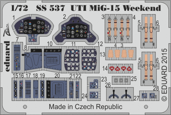 1:72 UTI MIG-15 Weekend