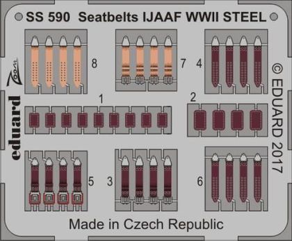 1:72 Seatbelts IJAAF WWII STEEL