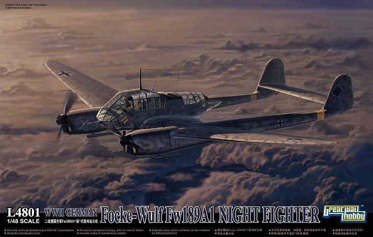 1:48 German Fw-189 A1 
