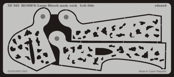 1:48 Bf 109F/G Large Blotch mask-etch