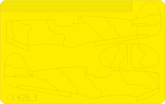 1:72 Spitfire camo scheme B