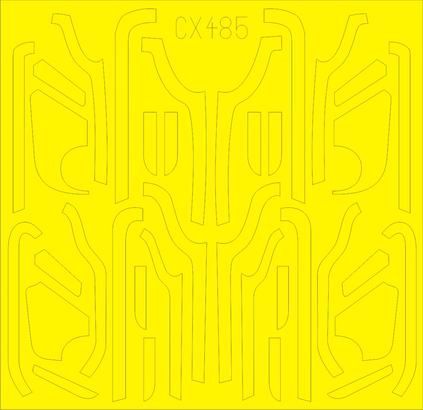 1:72 B-17G antiglare panels (VE production)