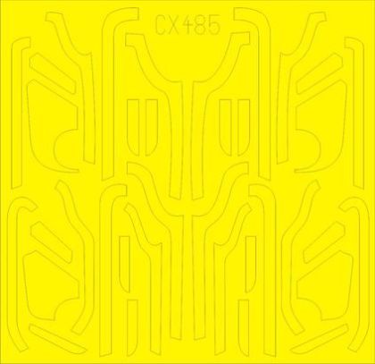 1:72 B-17G antiglare panels (VE production)