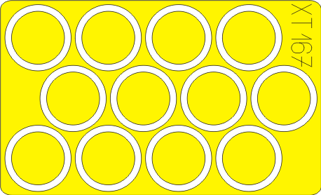 1:35 M-7 Mid production wheel masks