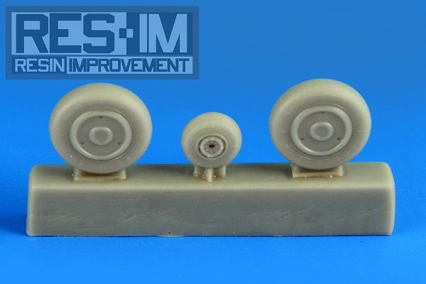 1:72 MiG-21 late wheel set