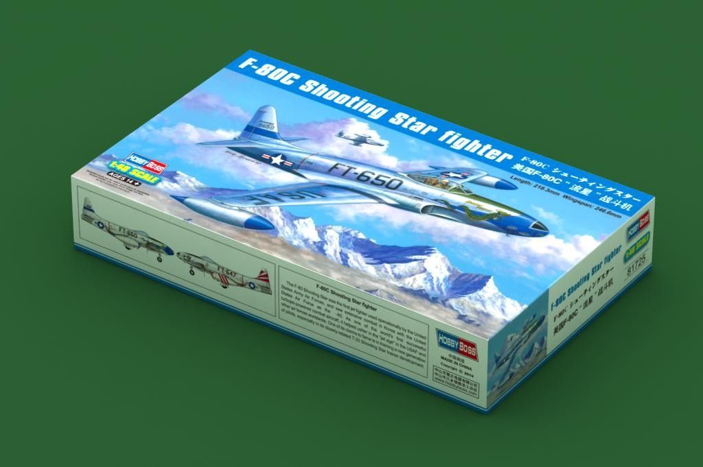 1:48 F-80C Shooting Star fighter