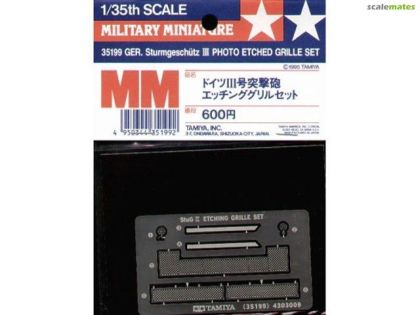 1:35 Sturmgeschutz III Photo Etched Grille Set