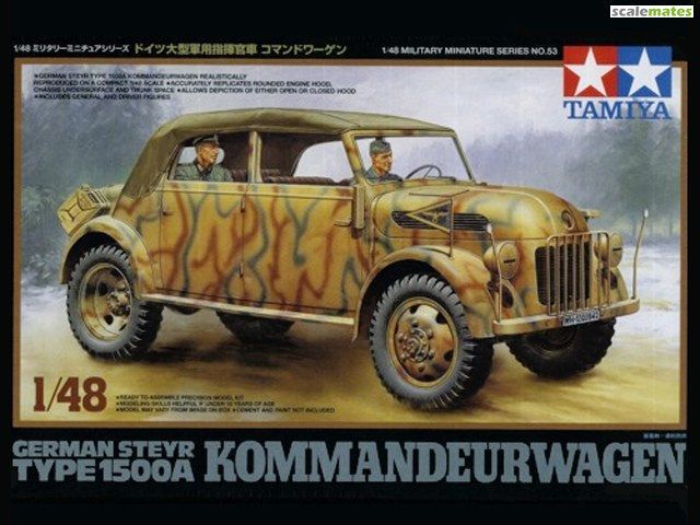 1:48 German Steyr 1500 Kommandeurwagen
