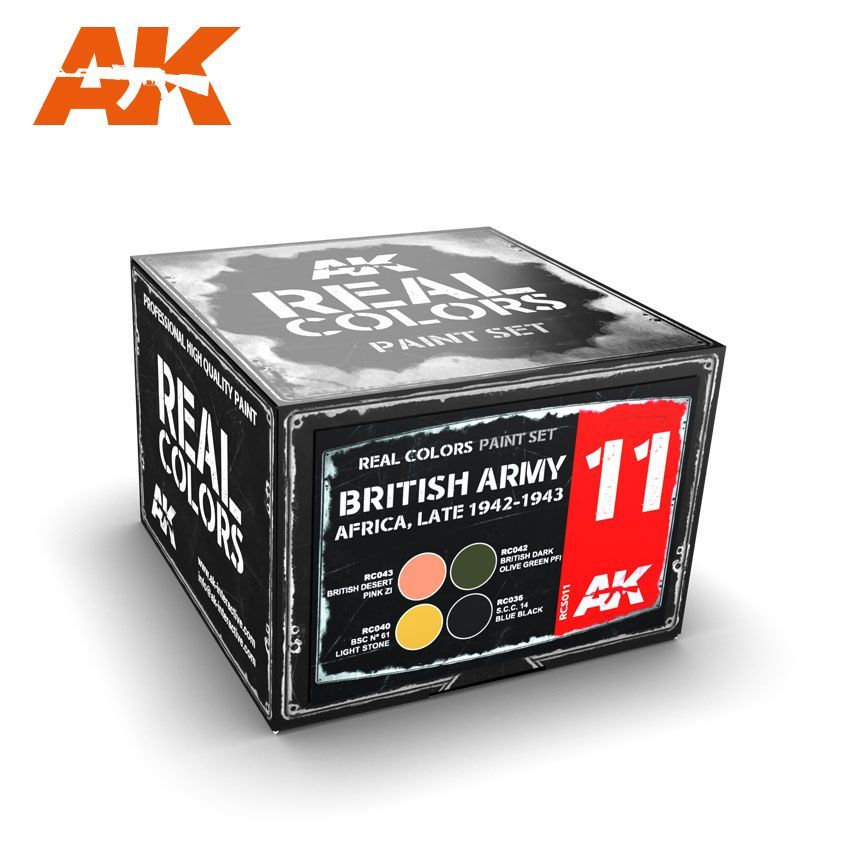 BRITISH ARMY AFRICA, LATE 1942-1943 SET