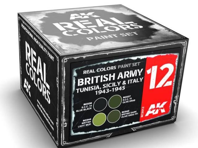 British Army Tunisia, Sicily, Italy 1943-45 SET