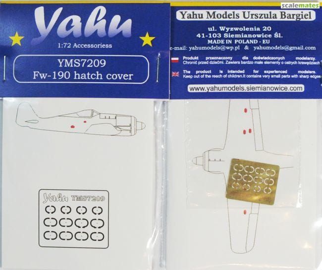 1:72 Fw-190 hatch cover
