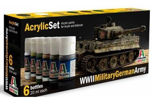 ACRYLIC SET: WWII MILIT. GERMAN ARMY