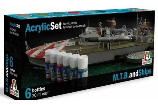 ACRYLIC SET: M.T.B. and SHIPS