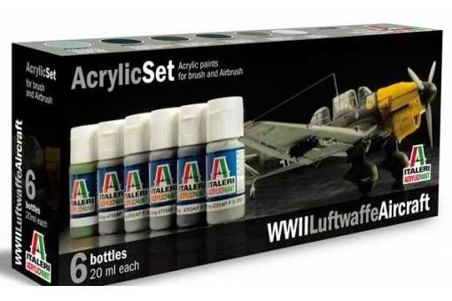 ACRYLIC SET: WWII LUFTWAFFE AIRCRAFT