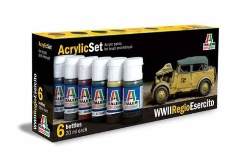 ACRYLIC SET: WWII REGIO ESERCITO
