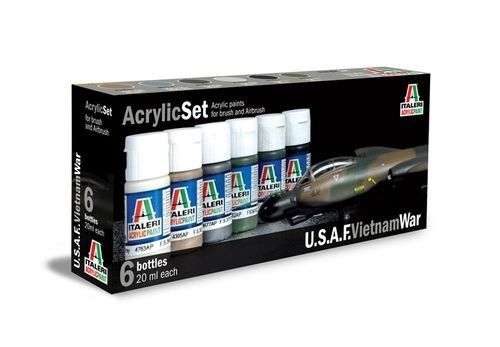ACRYLIC SET: U.S.A.F. VIETNAM WAR