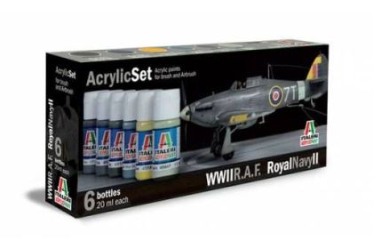ACRYLIC SET: R.A.F. / ROYAL NAVY (II)