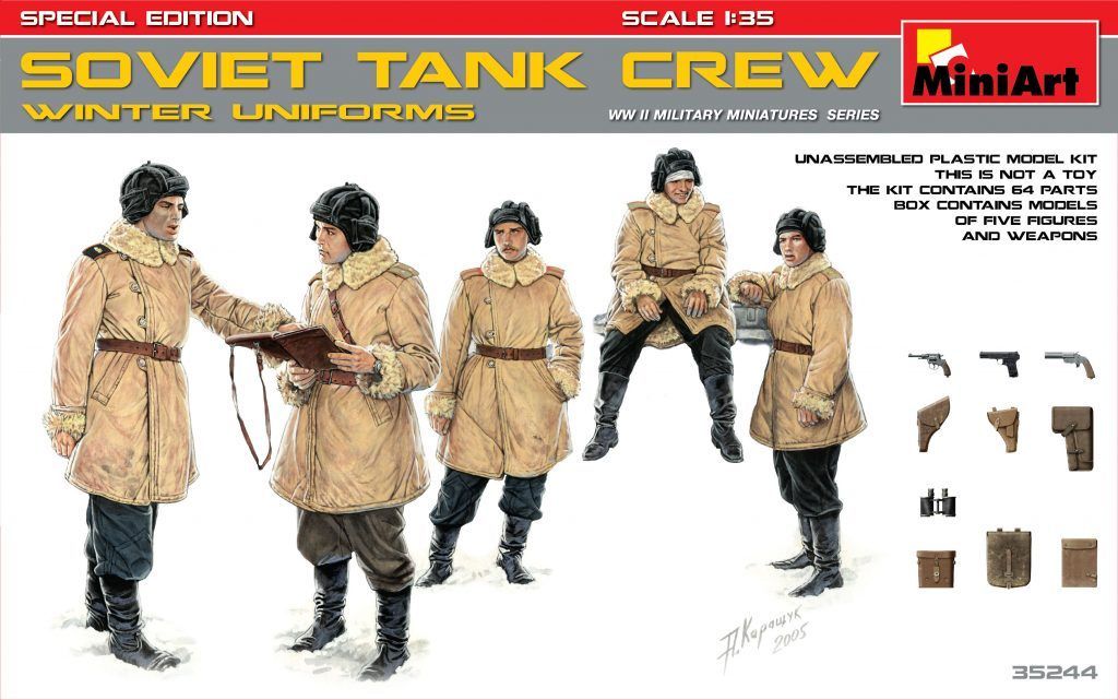 1:35 Soviet Tank Crew