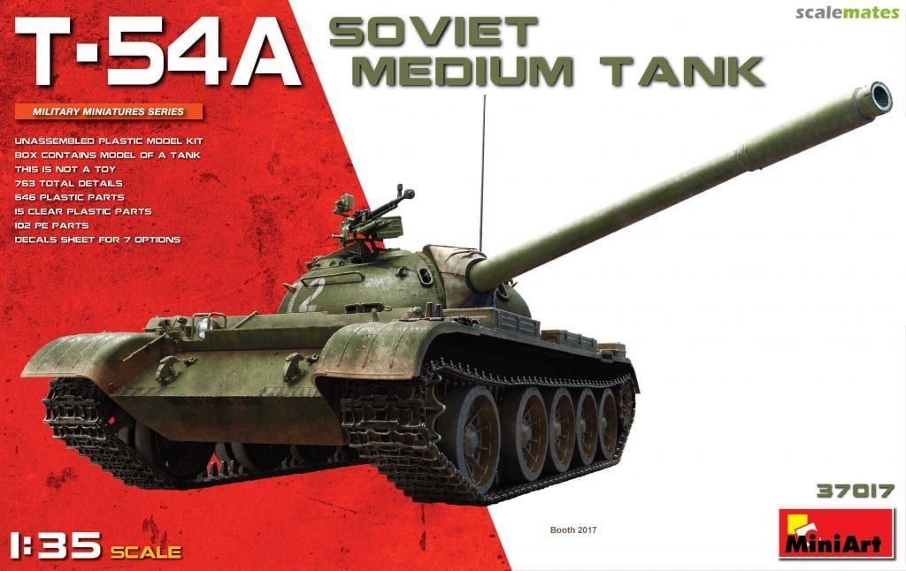 1:35 Soviet Medium Tank T-54A